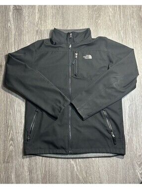 The North Face Apex Bionic Boys XL 18-20 Gray Softshell TNF